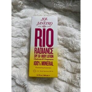 Sol de Janeiro rio radiance spf 50 body lotion cheirosa 87 fragrance 6.7fl/200ml
